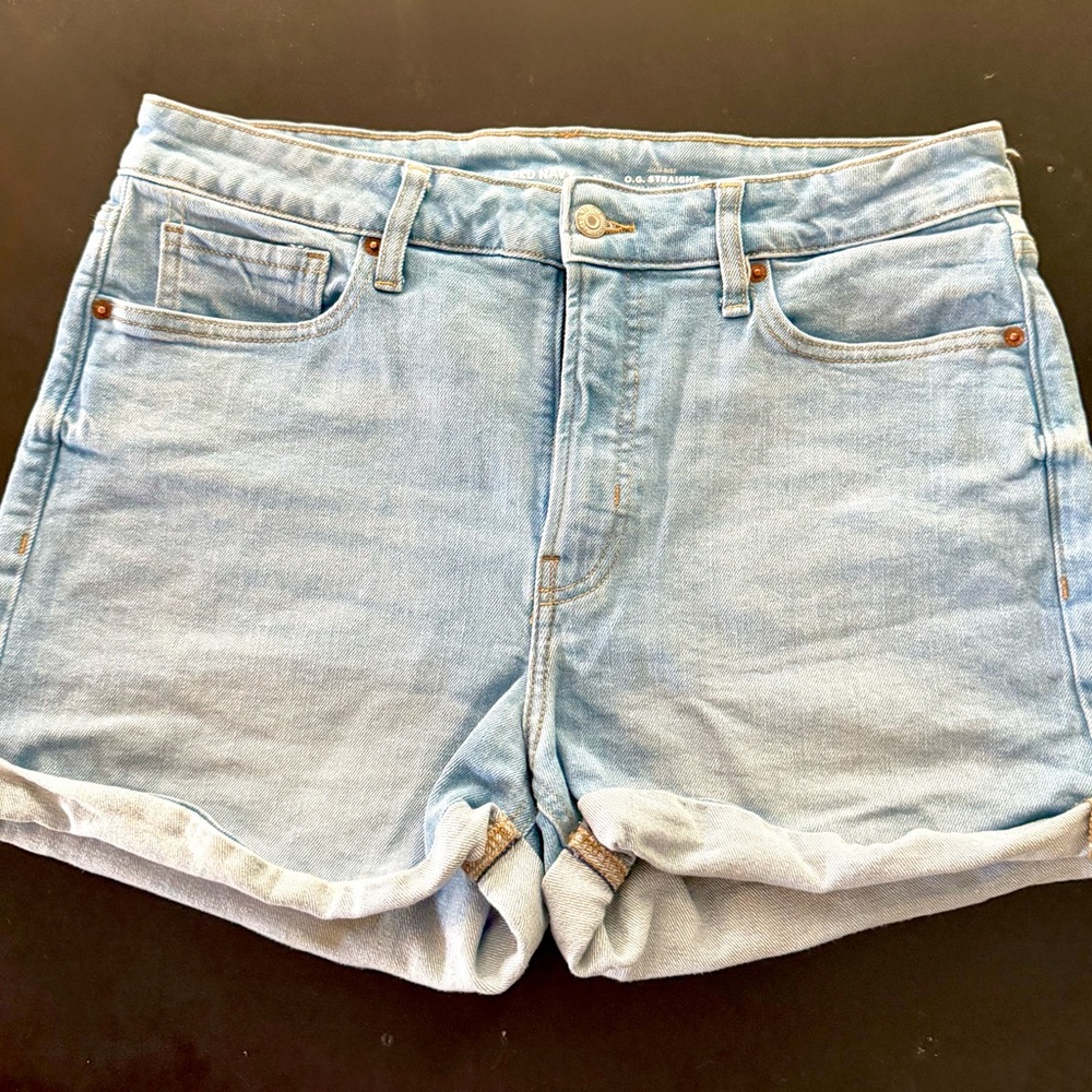 Light Blue Denim Women's Shorts
